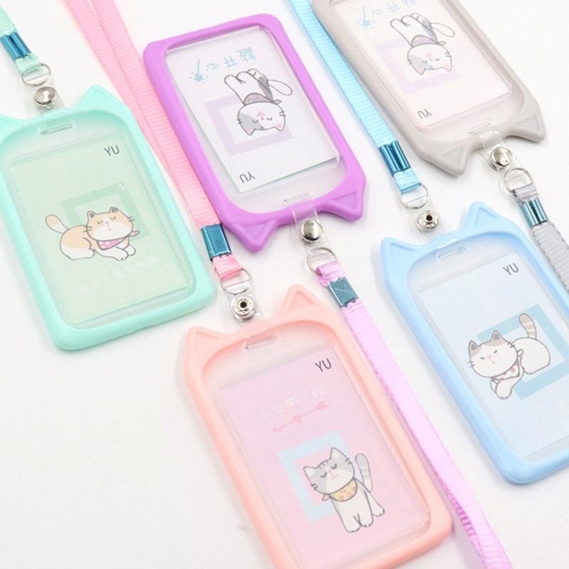 

Lanyart Card Holder Id Card Hc Name Tag Lanyard Gantungan Kartu Motif Kucing Kelinci Akses Mrt Busway Lanyart Card