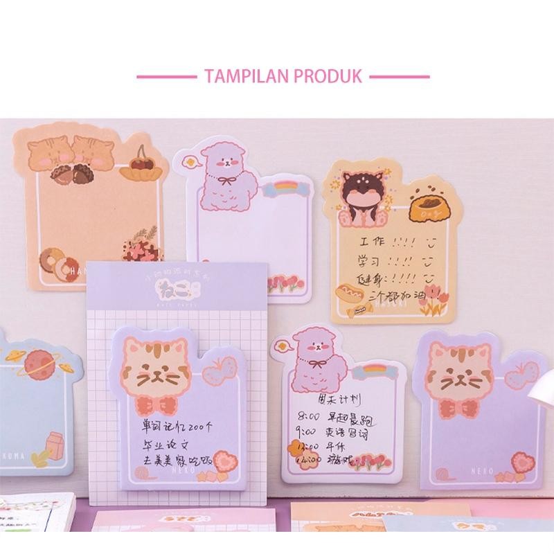 

J2 - Sticky Note Animasi Jepang Memo Tempel Notes