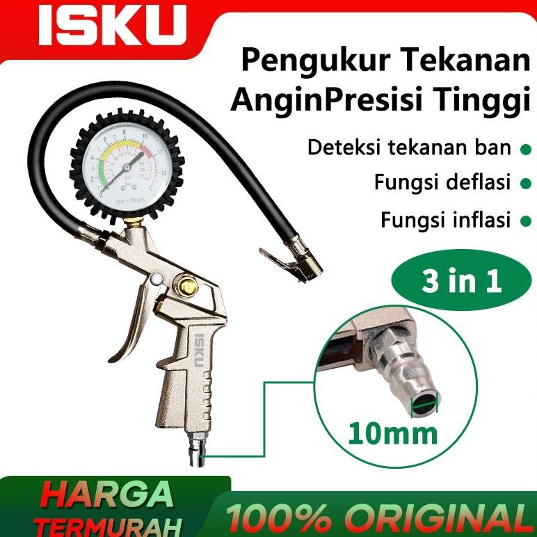 MERBAU ISKU Alat ukur tekanan ban mobil alat ukur tekanan ban alat pengukur tekanan ban alat penguku