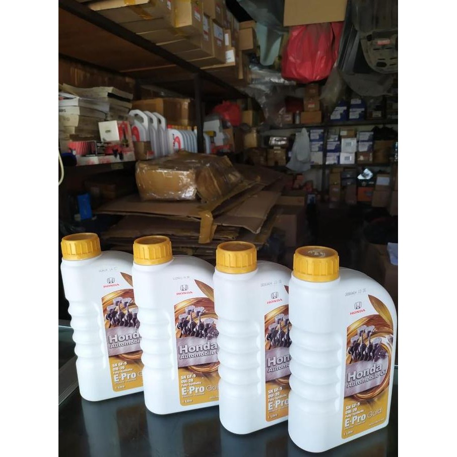 Oli Mesin Mobil Honda Epro E-Pro Gold 4 Liter Asli Ori - Asli