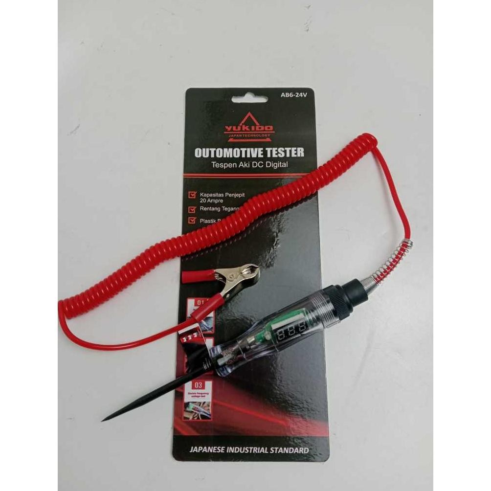 New - TESPEN DC DIGITAL 24V TESPEN TESTER AKI MOBIL MOTOR DIGITAL