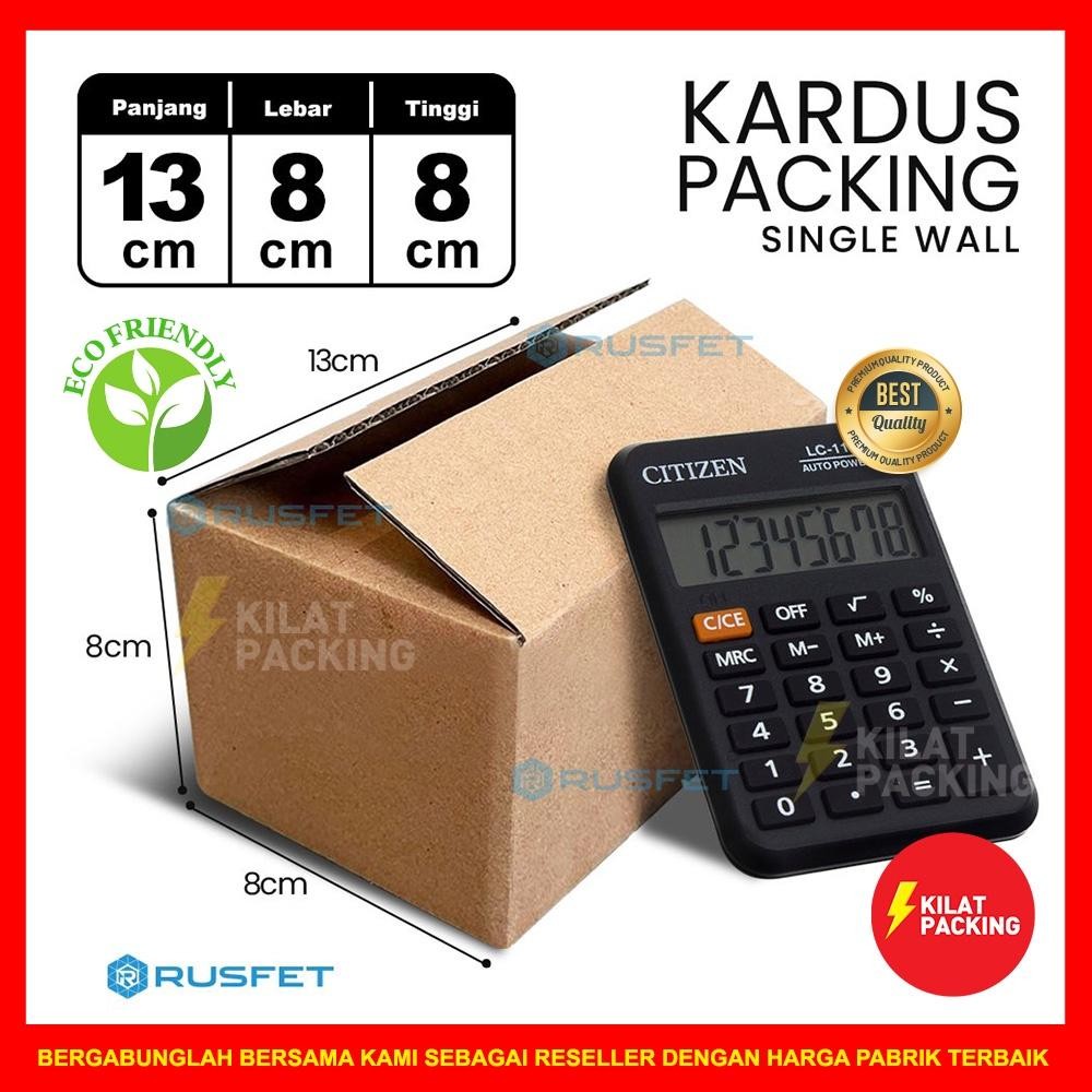 

Kardus Packing Rusfet - Dus Karton Box - Kotak Kemasan Barang Baru Coklat Polos Satuan Ukuran Kecil