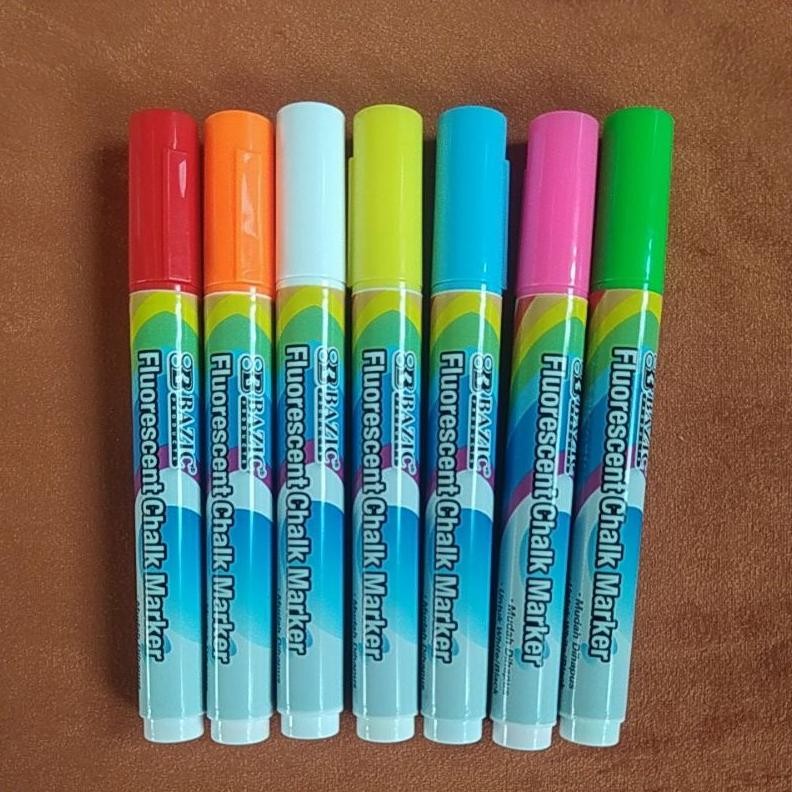 

Terbaru Spidol Bazic Fluorescent Chalk Marker Aman Terbaik