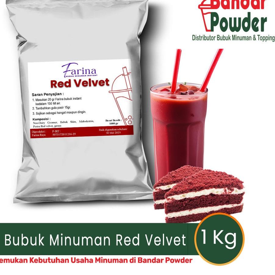 

Bubu Numan Red Veet 1G Erbu Farina Plain