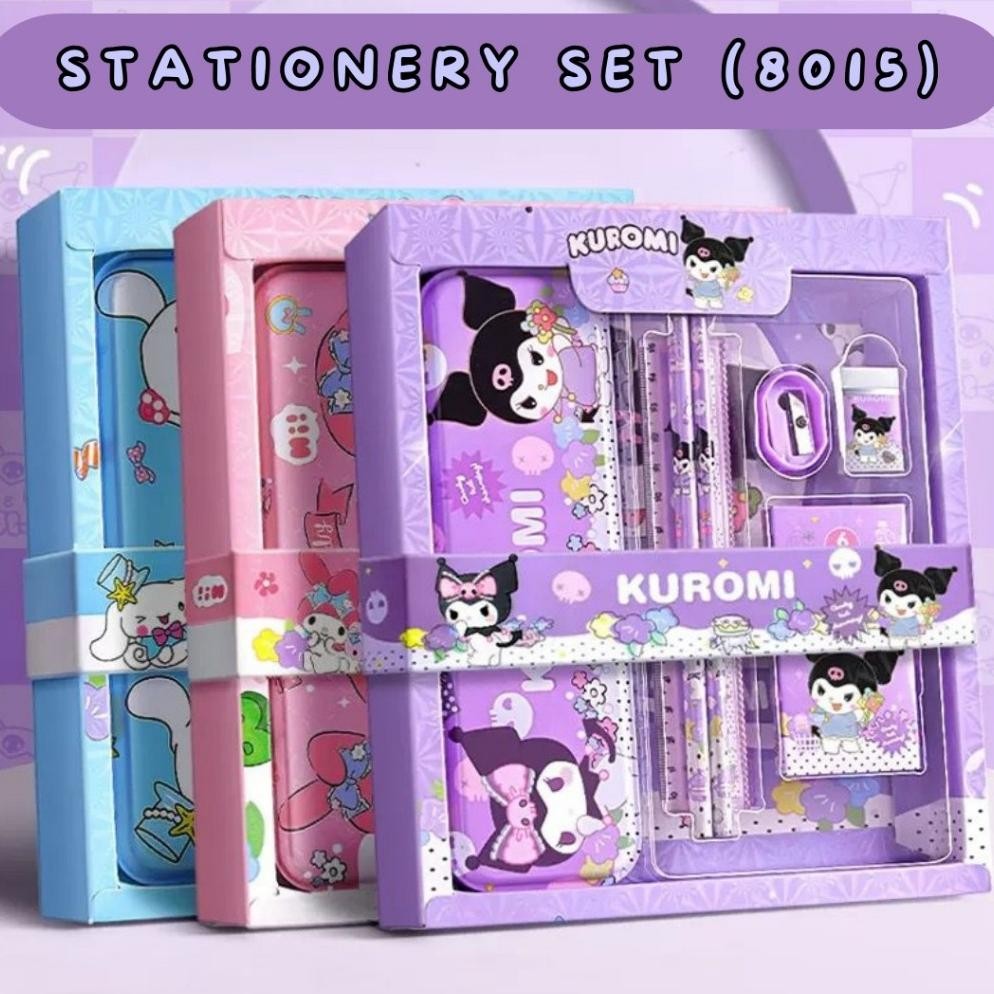 

Promo Alat Tulis Anak Set Stationery Untuk Hadiah Anak Sekolah Motif Kartun/ Alat Tulis Set Karakter Kado Notes Pensil Rautan Penggaris Penghapus