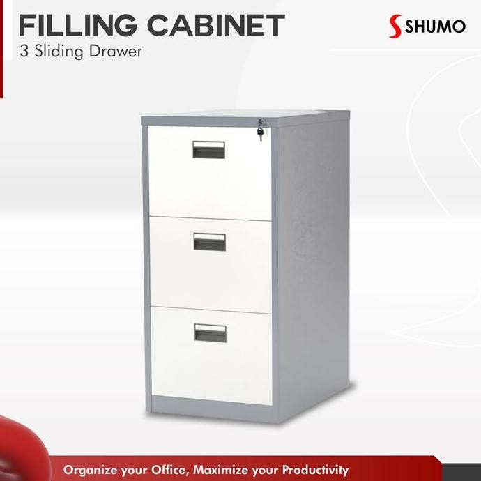

PROMO Filling Kabinet Besi 3 Susun Laci|Cabinet Laci Dokumen Arsip Kantor