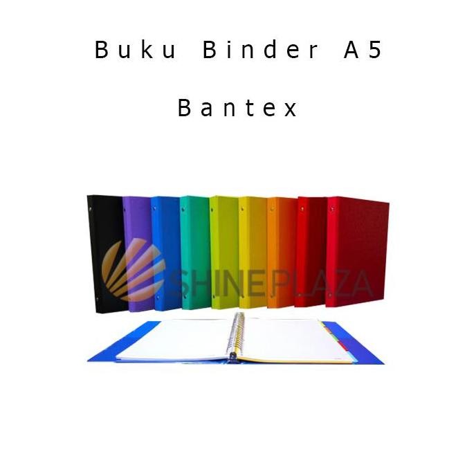 

MURAH Binder Note Bantex A5 - Buku Tulis Catatan Notebook Ring Loose Leaf