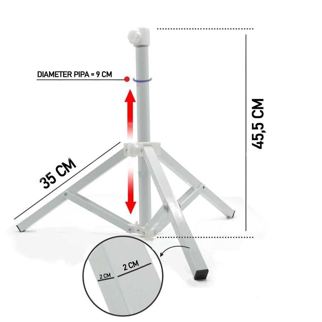 Besar Kaki Tripod Utk Payung 180Cm,200Cm,220Cm,240Cm Penyangga Dudukan Payung Tenda Taman Pantai