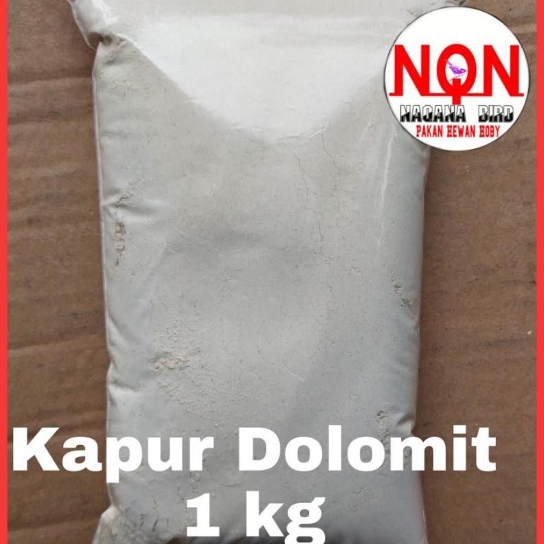 Free Ongkir Kapur Dolomit Untuk Ikan Tani Ternak 1 Kg Racun Shopee