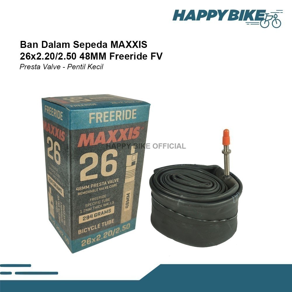 Maxxis Ban Dalam Sepeda  26 x 2.20 / 2.50 FV FreeRide Bicycle Inner Tires MTB Road Bike