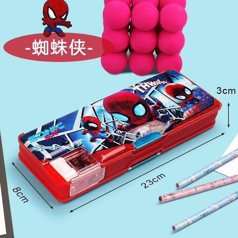 

Luar Biasa PuluzSanrio Kuromi Kotak Alat Tulis Multifungsi Siswa Sekolah Dasar Kotak Pena Tempat Pensil Tempat Pensil Berkapasitas Besar Anak Perempuan Anak Laki-Laki Kartun Astronot