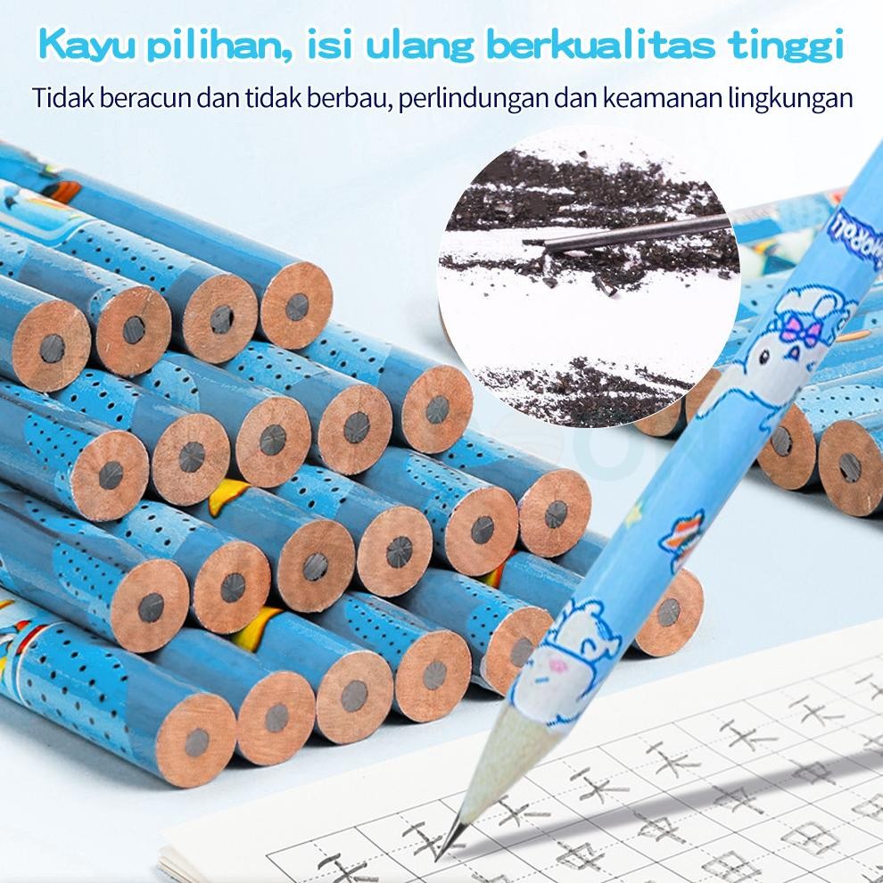 

Tangguh Idoon 6In1 Alat Tulis Set Karakter Kotak Pensil Anak Lucu