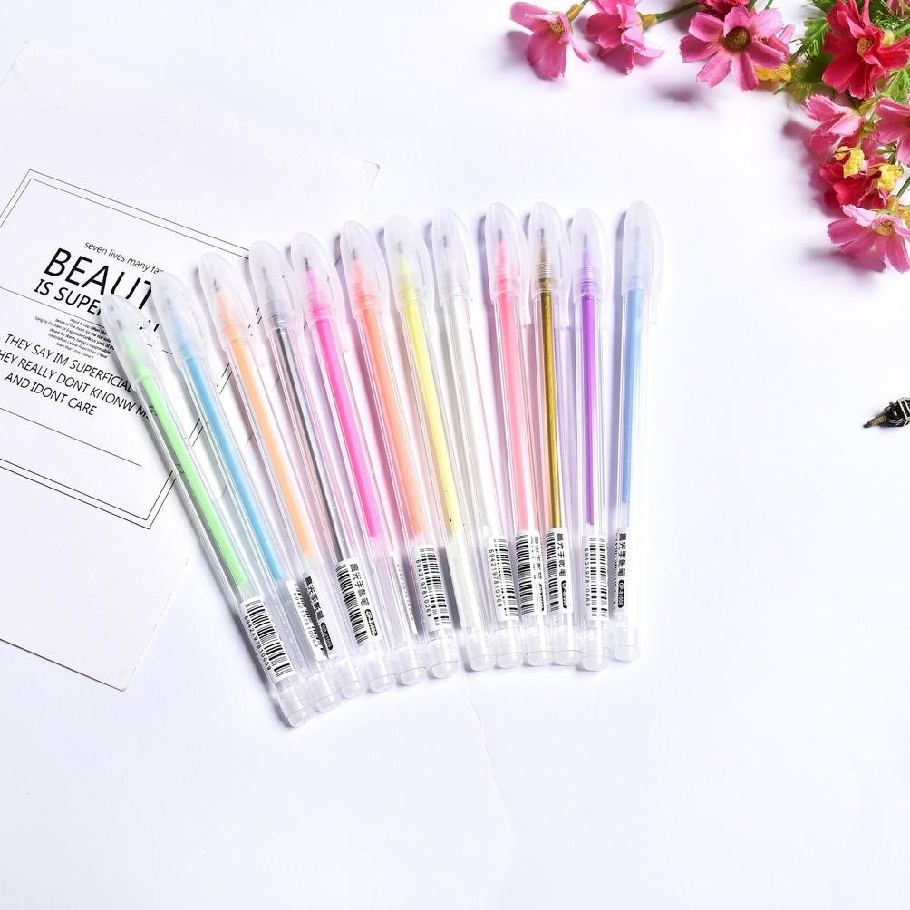 

Bisa Diandalkan [Miloli] 12 Pcs Coloring Pen Pulpen Warna - D0007