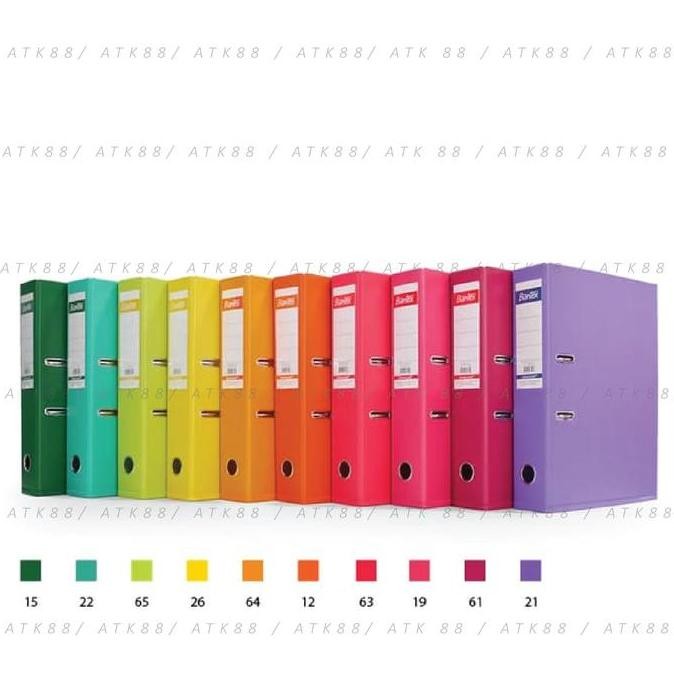 

BRG BARU Bantex Lever Arch File Ordner Folio 5cm Plastic #1466V