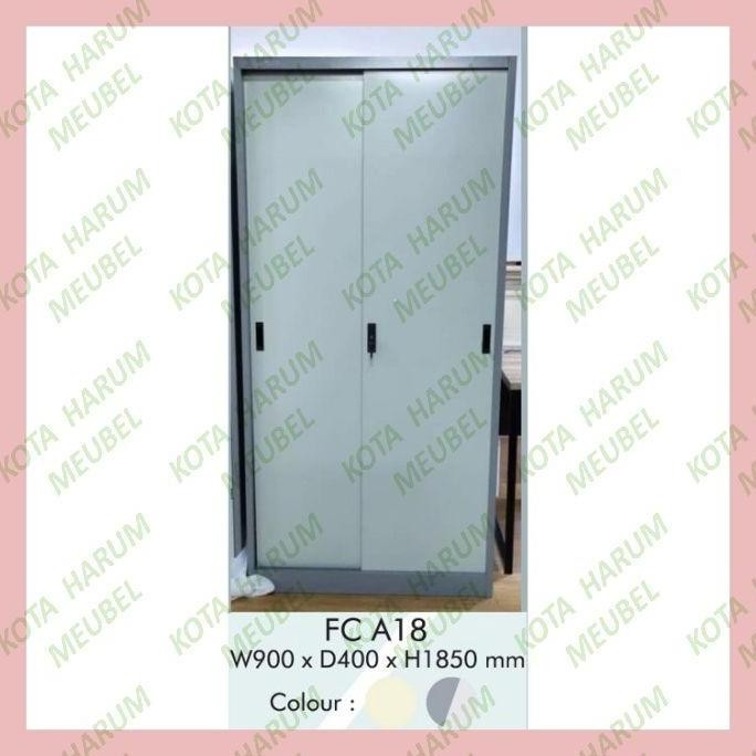 

JUAL lemari arsip kantor besi pintu sliding geser fc a18 fca 18 fc-a18