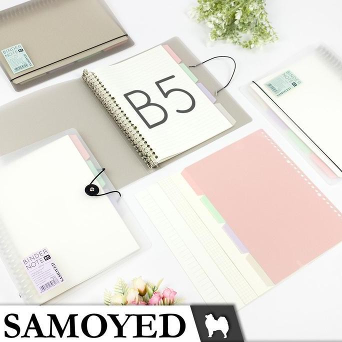 

MURAH SAMOYED BNNT-51 Binder Note / Loose Leaf Binder B5 - 26 Ring