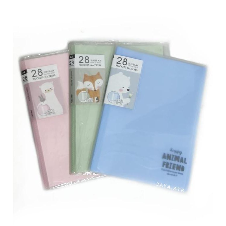 

DISKON MAP PLASTIK DOKUMEN CLEAR HOLDER A4 28 LBR DELI 72359 LUCU WARNA