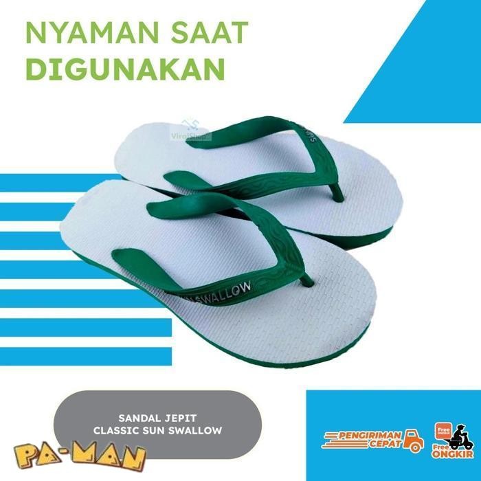 NEW SANDAL JEPIT CLASSIC SUN SWALLOW PREMIUM SENDAL SWALLOW ORIGINAL SANDAL JEPIT CLASSIC SUN SWALLO