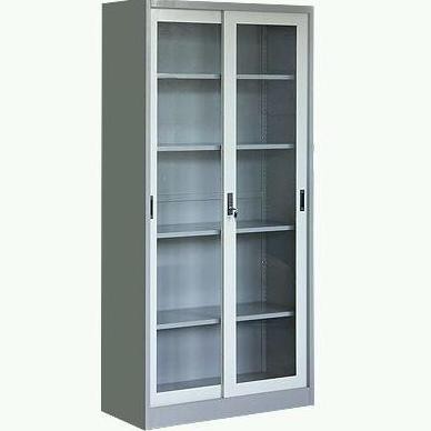 

BRG BARU Lemari Arsip Besi Kabinet Kantor Kaca Plat Frontline