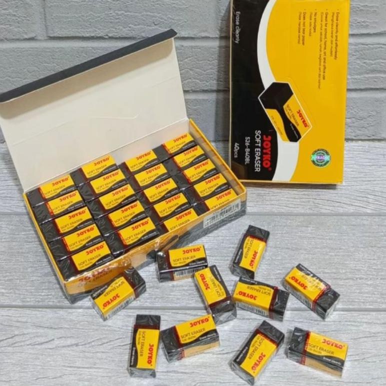 

Kualitas Terbaik Promo 10Pcs Penghapus Pensil Joyko Kecil#Warna Hitam, Putih, Dan Multi Warna