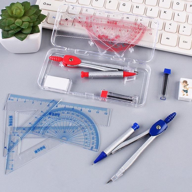 

Mewah Set Kompas/Set Matematika/Set Penggaris/Jangka Set/Compass Set/Jangka Sekolah