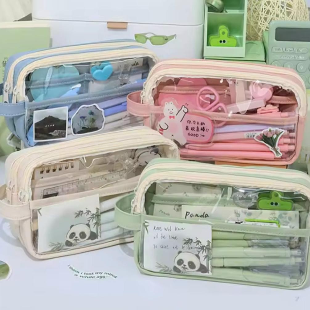 

NEW!!! TEMPAT PENSIL KOREA MULTI SEKAT UKURAN JUMBO
