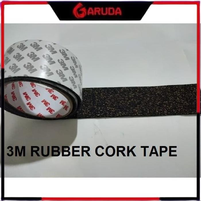 

BARU CORK RUBBER 3M TAPE 50MM X 5M