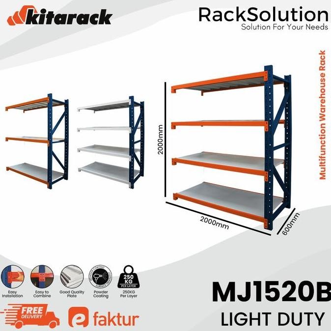 

HOT PROMO KITARACK MJ2020 JOINTER WAREHOUSE RACK MULTIFUNCTION