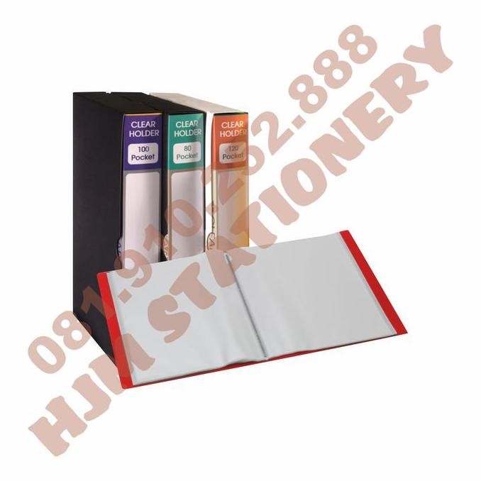 

JUAL INTERX CLEAR HOLDER / DISPLAY BOOK FC 120 PCT + BOX CHX2120F