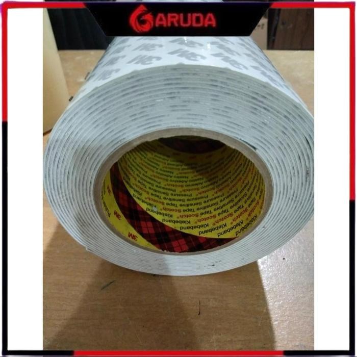 

BARU SINGLE TAPE FOAM 3M 9080 PUTIH UK. 50MMX5M, TEBAL= 2MM