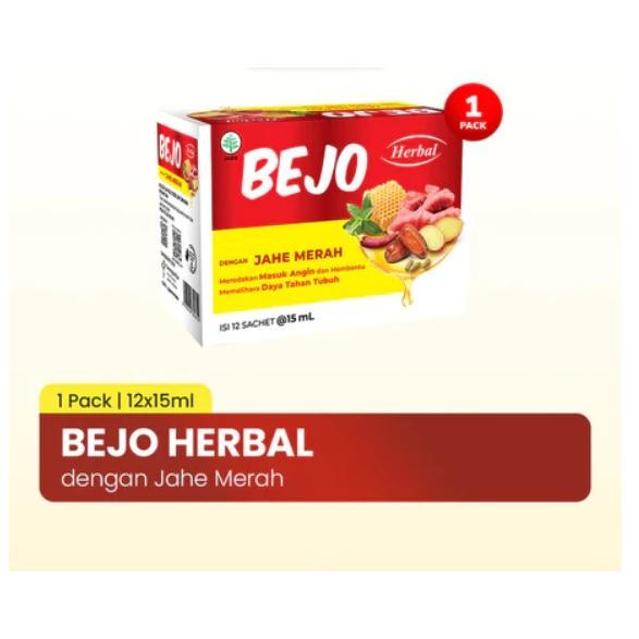 

Per Sachet Bejo Jahe Merah Herbal 15 Ml