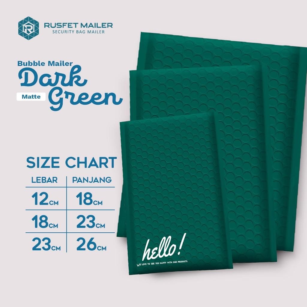 

Amplop Bubble Mailer Medium Wrap Envelope Rusfet Premium /Satuan