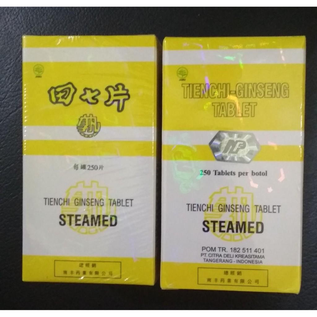 Tienchi Ginseng Steamed 250 Tablet - Peninggi Badan