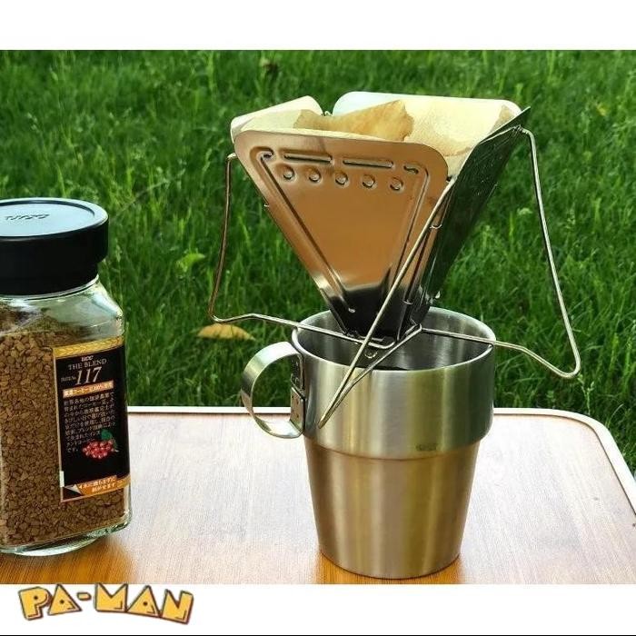 NEW ALAT DRIP KOPI FILTER COFFEE DRIP CAMPING OUTDOOR STYLE V60 COFFEE FILTER COFFEE DRIP CAMPING