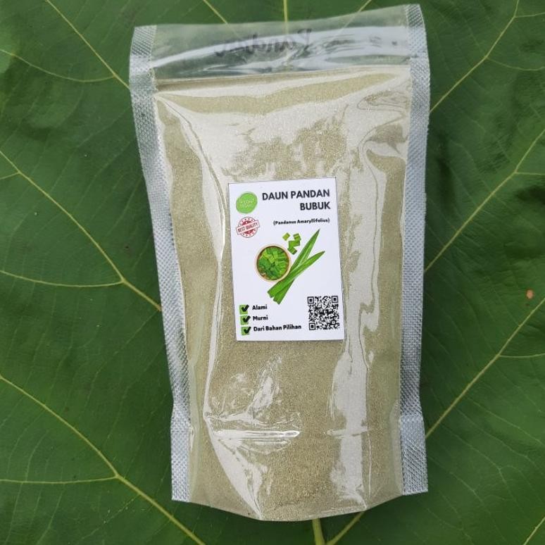 

Serbuk Bubuk Daun Pandan isi 100 Gram