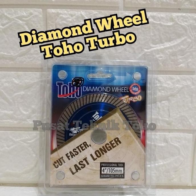 Promo | Mata Gerinda Granit Keramik 4" Toho Turbo