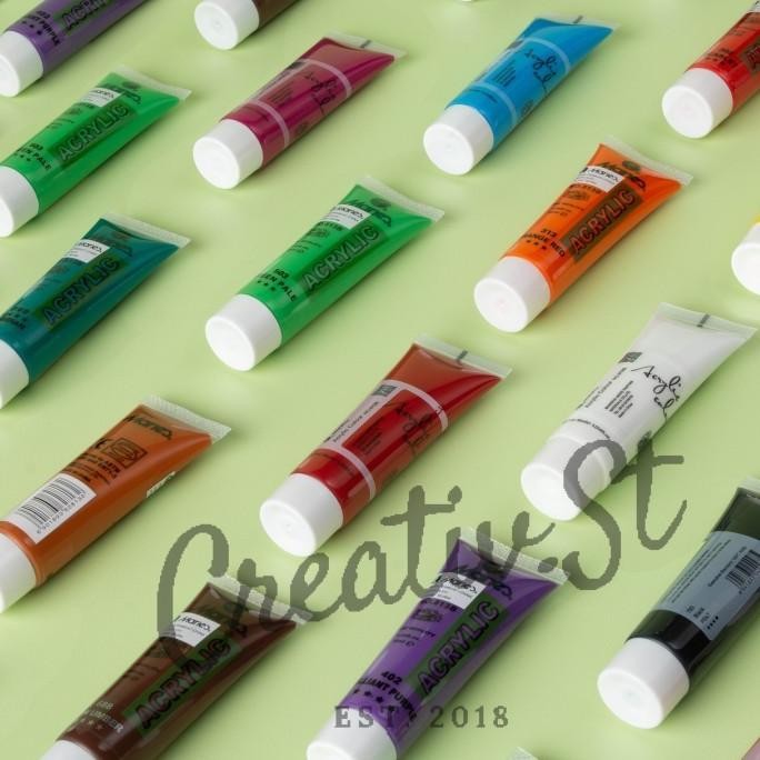 

Hot Sale !!! Maries Cat Akrilik 30 Ml Acrylic Paint Color Set Warna Dasar 7 Warna 9 Warna 11 Warna