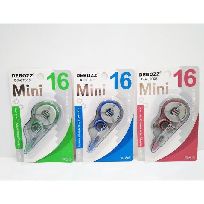 

Terlaris !!! Debozz Tip Ex Kertas Correction Tape Mini Db-Ct005