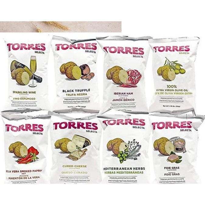 

*$*$*$*$] Torress Selecta Premium Potato Chips 40GR / Keripik Kentang Torres
