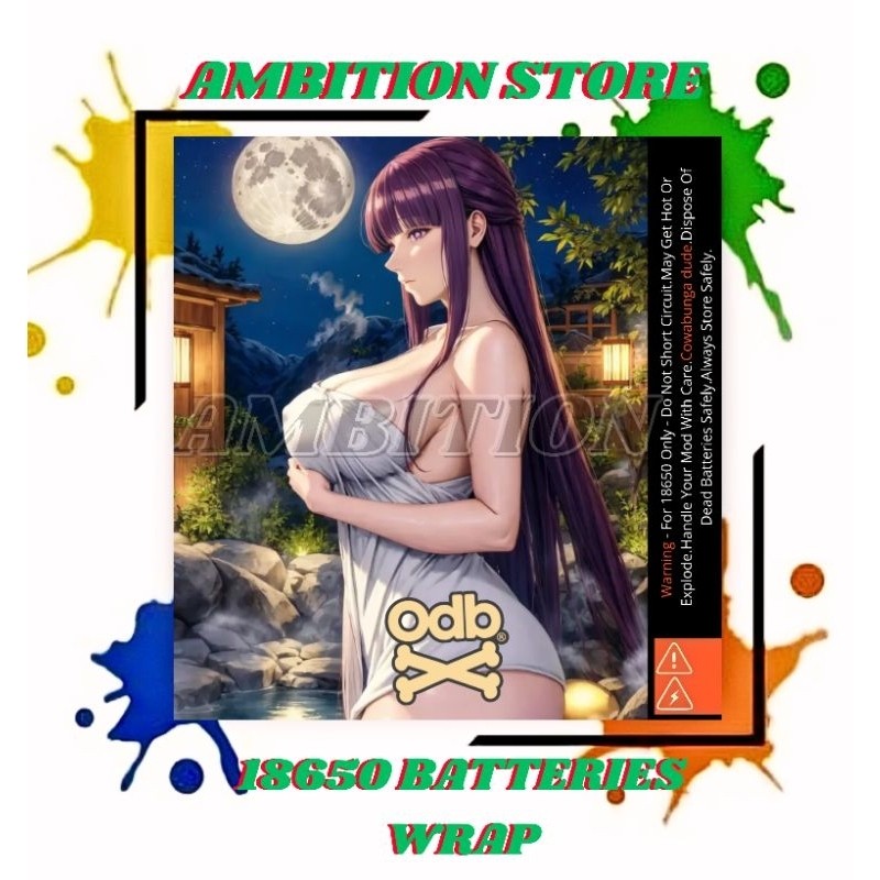 

Terlaris Ambitionstore Stiker Wrap Baterai 18650 Odb Anime Random V14 Series Pelindung Dan Penghias Untuk Segala Merek Garskin Premium Not Casing Bisa Custom *Promo*