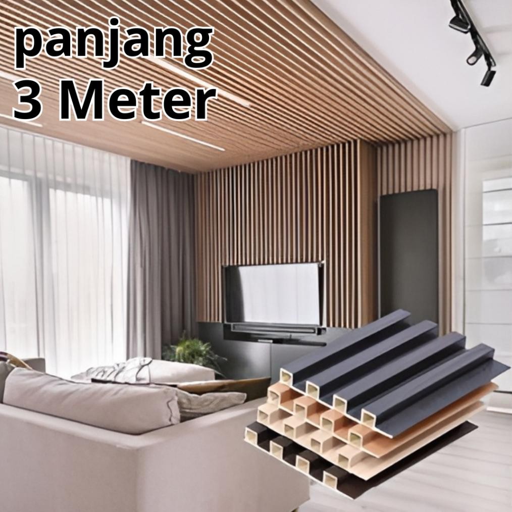 WPC DINDING WALL PANEL DINDING WPC PANEL PER LEMBAR WPC MURAH