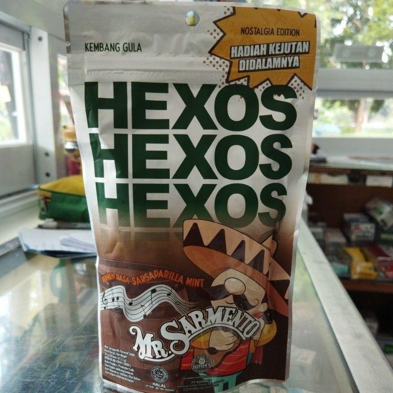 Permen Hexos Mr. Sarmento