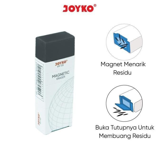 

Termurah !!! Joyko Penghapus Pensil Magnetik Magnetic Eraser Er-122 Sekolah (1 Pcs)
