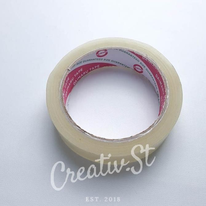 

Hot Sale !!! Solasi Bening Besar Daimaru Tape Ukuran 24Mm X 72Mm