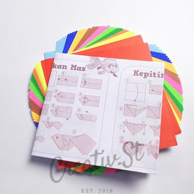 

Hot Sale !!! Sakura Kertas Lipat Origami 20 Cm X 20 Cm Isi 50 Lbr