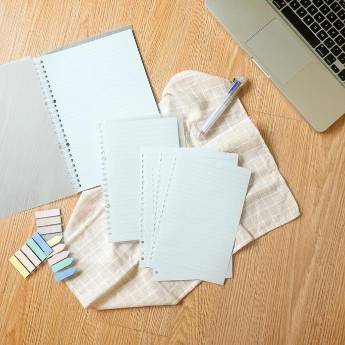 

Termurah !!! [Creativ] Panmomo Colorplus Loose Leaf Kertas Binder Paper 100 Gsm Refill