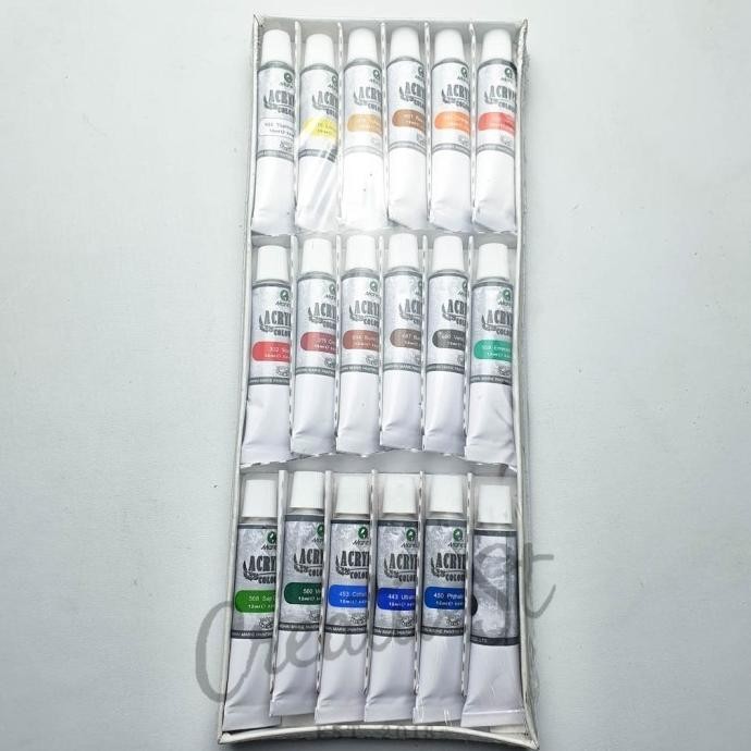 

Hot Sale !!! Maries Cat Akrilik Kreasi 18 Warna 12 Ml 818B Acrylic Paint Color