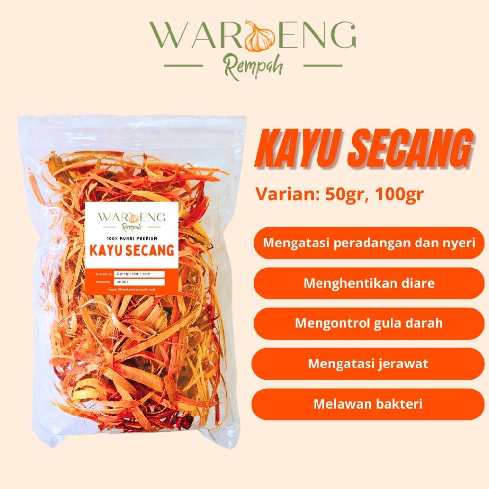 

Kayu Secang / Secang Serut / Waroeng Rempah Murah - Rempah MSH