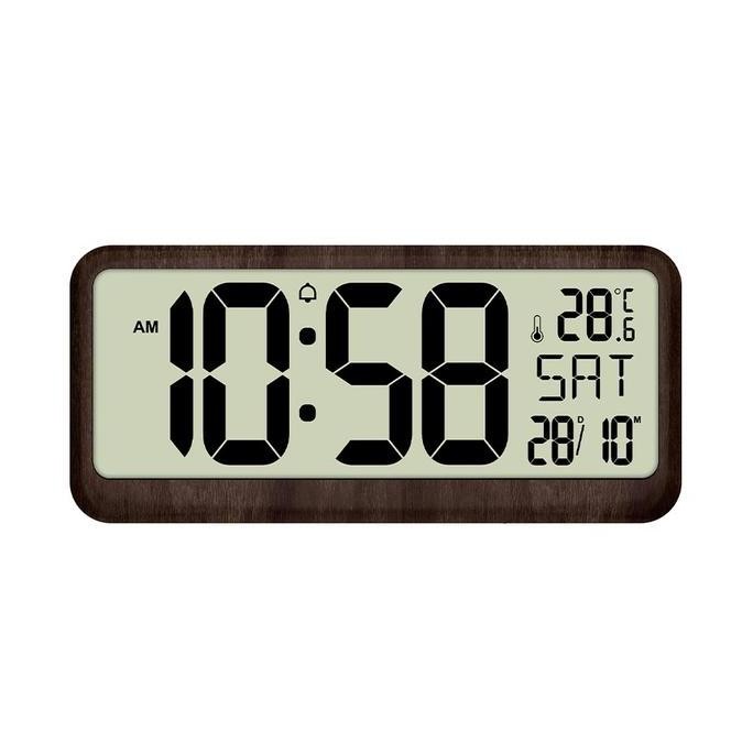 AZKO Arthome Jam Dinding Lcd Digital 3562 Wall Clock Jam Tembok Digital Aesthetic Dekorasi Rumah Hia