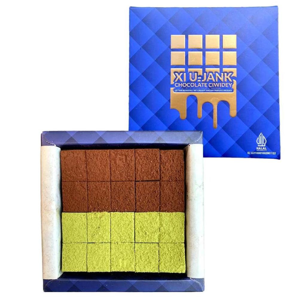 

TERMURAH XiuJank Nama Mix Matcha Dark Chocolate Premium Halal Siap kirim